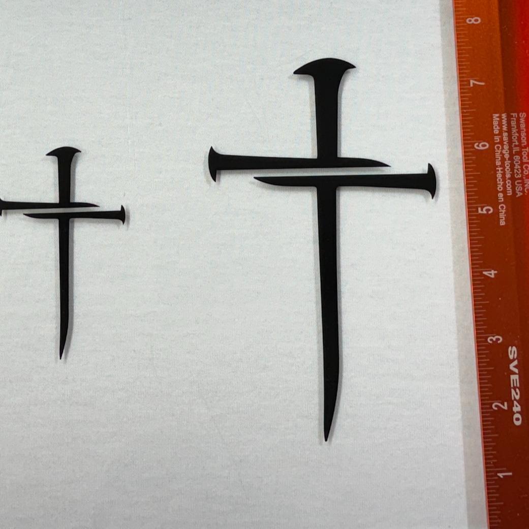 Nailed It Decal: Faith-Inspired Vinyl Sticker