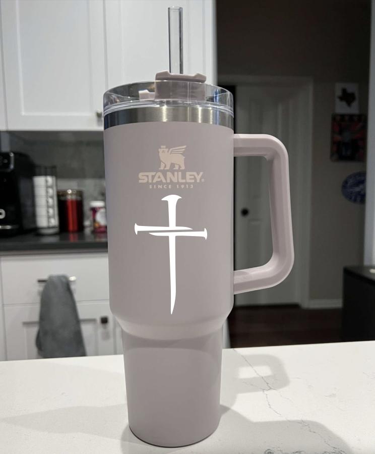 Nailed It Decal: Faith-Inspired Vinyl Sticker 6
